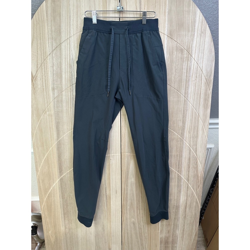 Lululemon ABC Jogger Mens Pants Dark Gray Drawstring size XS flawed